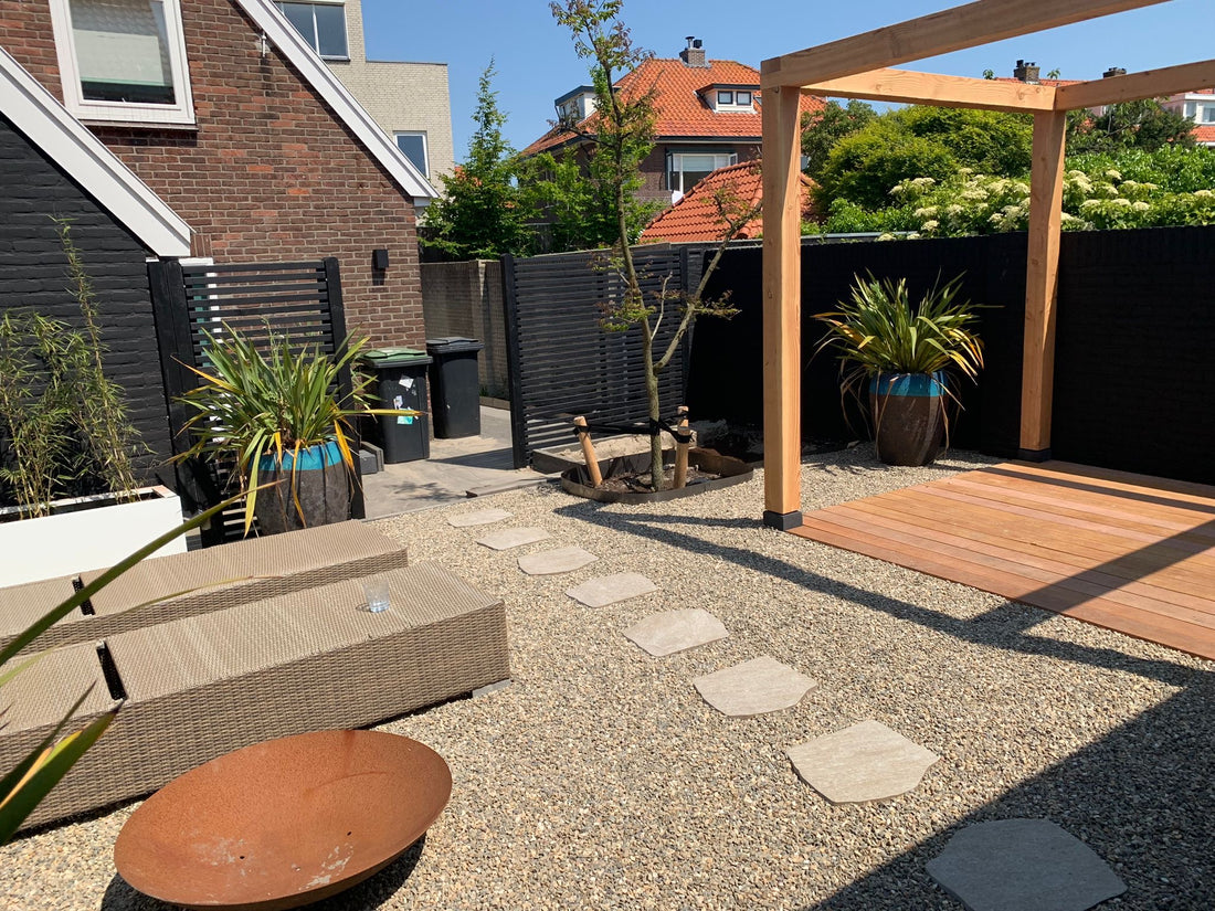 Een vernieuwde tuin voor optimaal genieten in Noordwijk